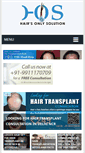 Mobile Screenshot of fuehairtransplantdelhi.com